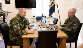 Suomen ja Viron pääesikuntien päälliköt tapasivat Virossa