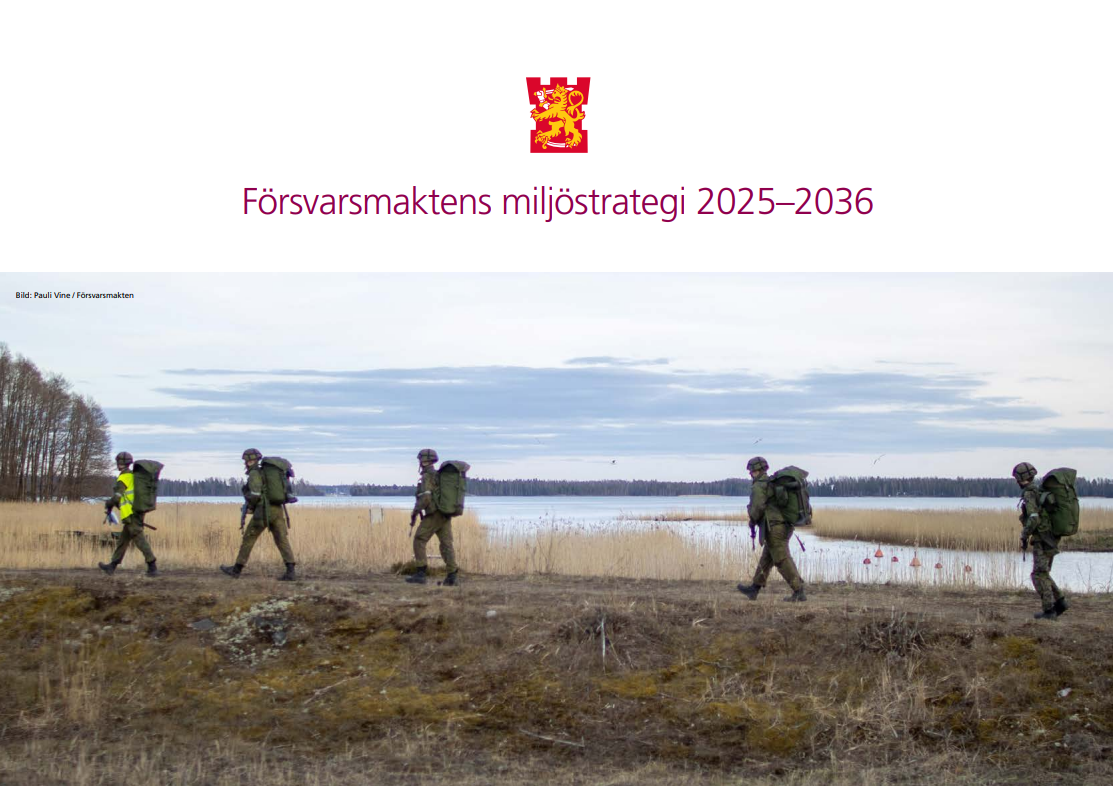 Försvarsmaktens miljöstrategi 2025-2036