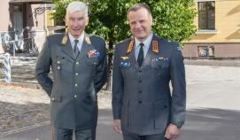 Euroopan unionin sotilaskomitean puheenjohtaja vieraili Suomessa