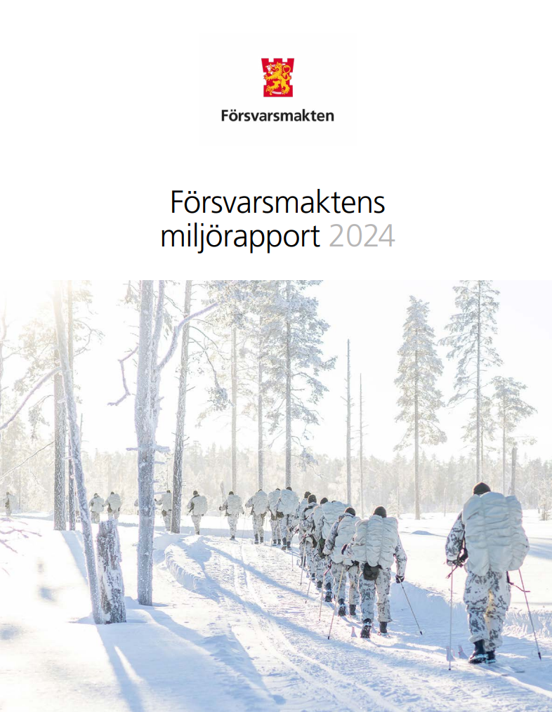 Försvarsmaktens miljörapport 2024