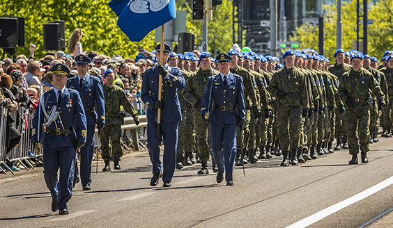 finland air force flag