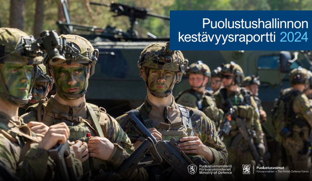 Puolustushallinnon kestävyysraportti 2024