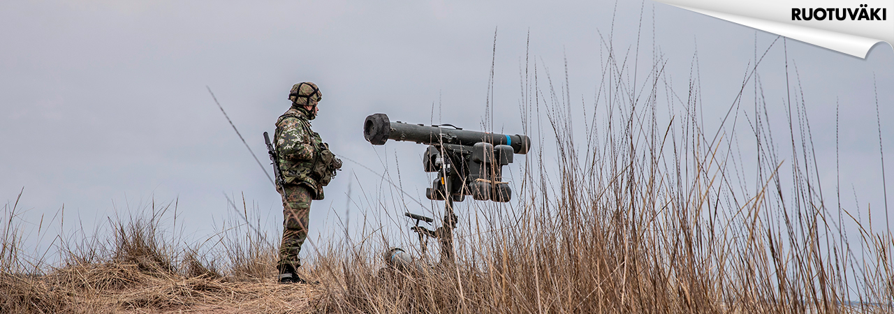 Ilmapuolustusta Lohtajan rannoilla