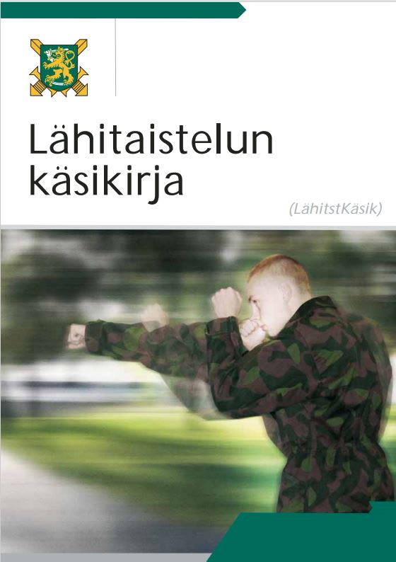 Lähitaistelun käsikirja 2004 -oppaan kansi