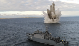 NATO:n alusosasto suorittaa historiallisten merimiinojen raivaamista ja kriittisen infran tarkastuksia Suomenlahdella