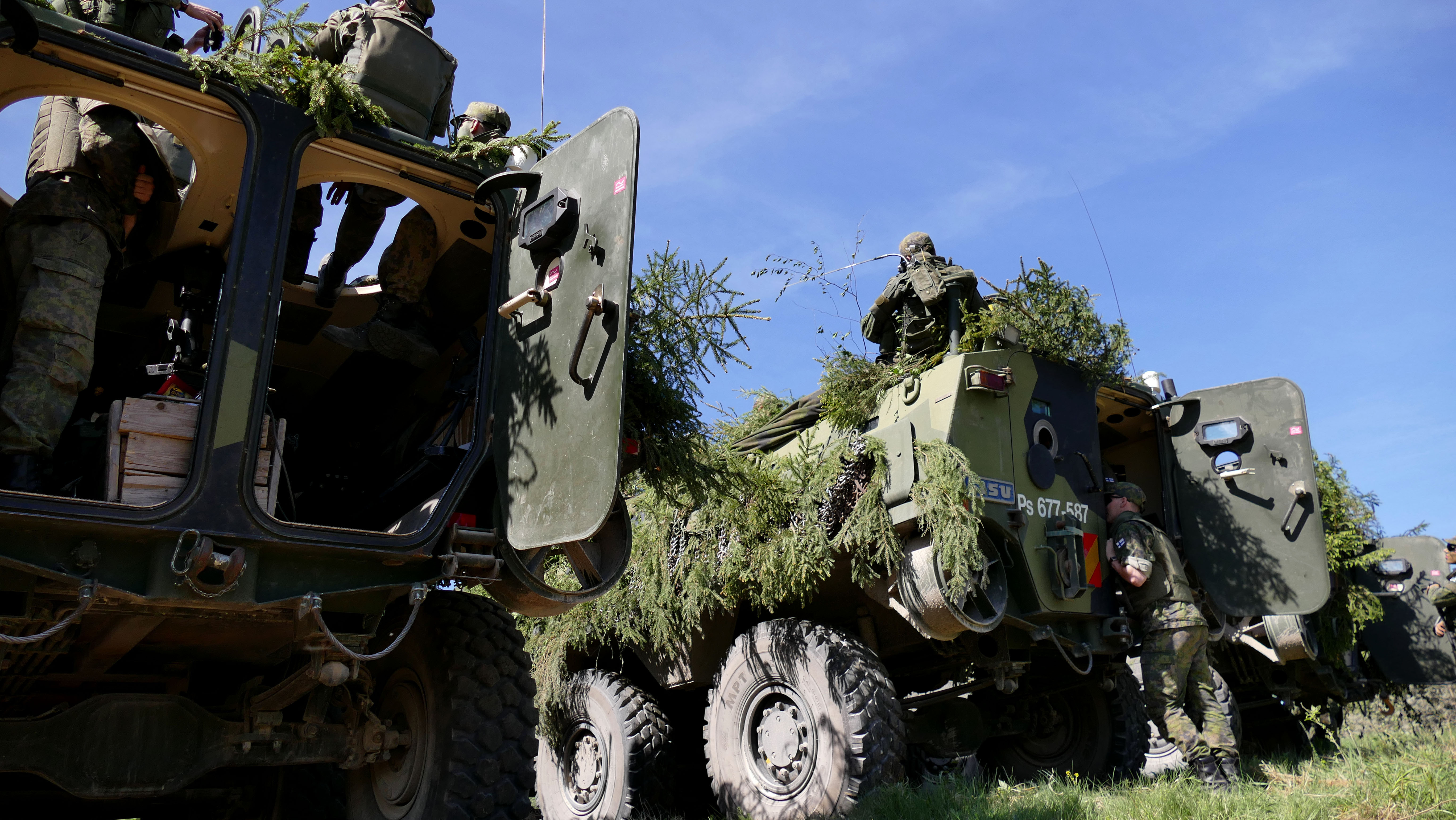 Kansainvälisen valmiusjoukon reserviläiset saavat vastuuta Virossa -  Puolustusvoimat