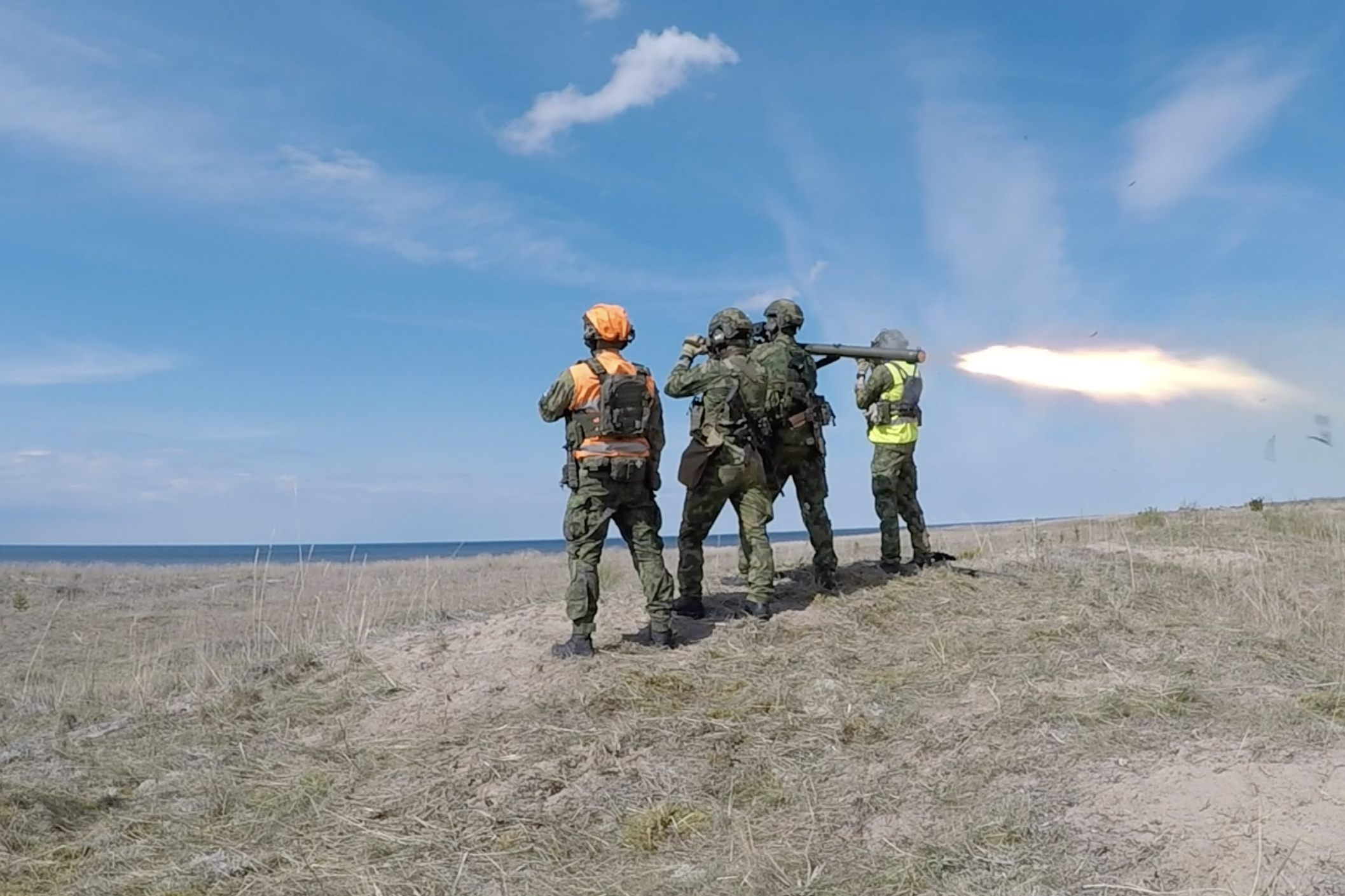 Kuvituskuva Mallet Strike 1/26 -harjoituksesta.