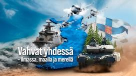 Riksparaden på försvarets fanfest hålls i Jyväskylä den 4 juni