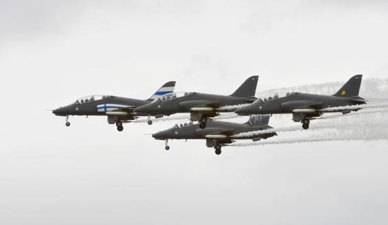 Midnight Hawks esiintyy tänäkin vuonna Sotilasilmailusta ammatti -tapahtumissa.