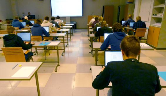 Ilmasovoimien erikoiskurssin valintakoe toteutettiin sähköisesti