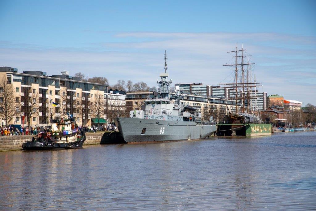 Minfartyget Uusimaa i Åbo