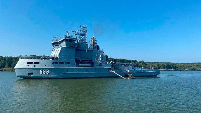 Multipurpose vessel Louhi in Balex Delta 2024 exercise